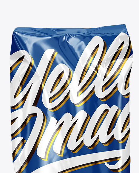 Glossy Food Bag Mockup PSD #2