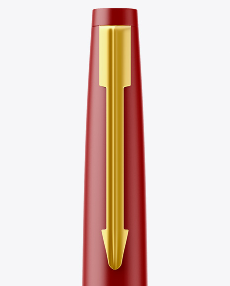Matte Pen Mockup PSD #6