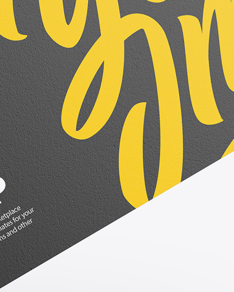 Textured Business Card Mockup PSD #1
