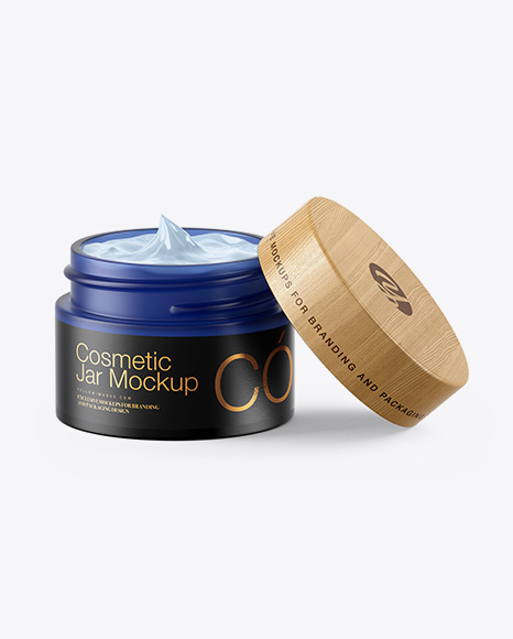 Download Opened Frosted Blue Glass Cosmetic Jar Mockup In Jar Mockups On Yellow Images Object Mockups Yellowimages Mockups