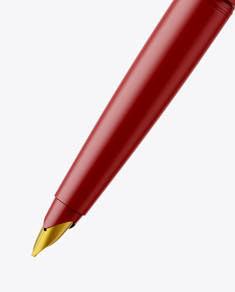 Matte Pen Mockup PSD #1