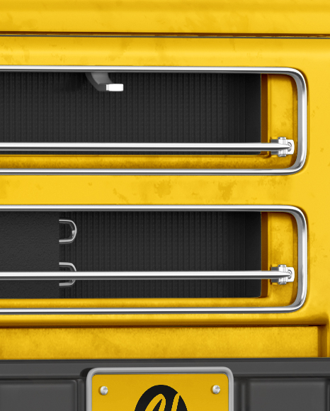 Download Free Hot Dog Truck Mockup Half Side View In Vehicle Mockups On Yellow PSD Mockups
