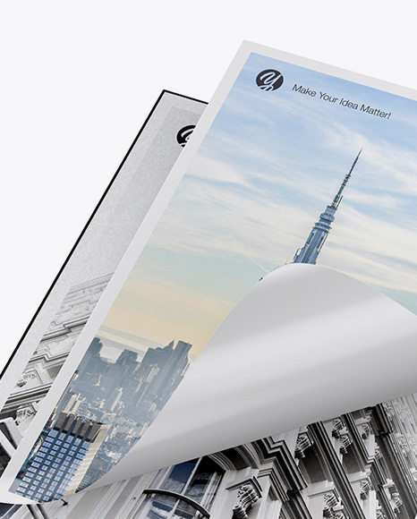 Leather Folder Mockup PSD #1