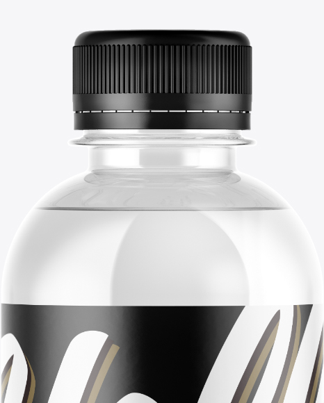 PET Bottle Mockup PSD #1