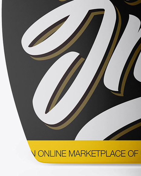 Glossy Box Mockup PSD #2
