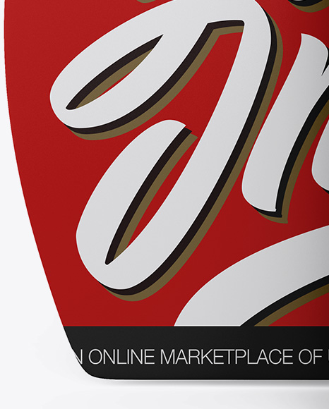 Matte Box Mockup PSD #2