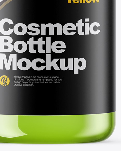 Cosmetic Bottle Mockup PSD #1