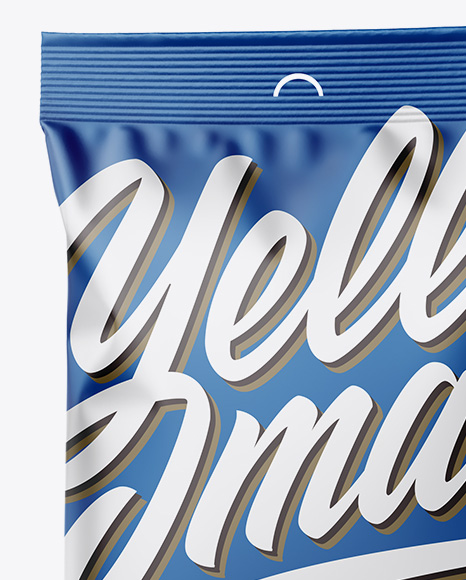 Matte Snack Package Mockup PSD #2