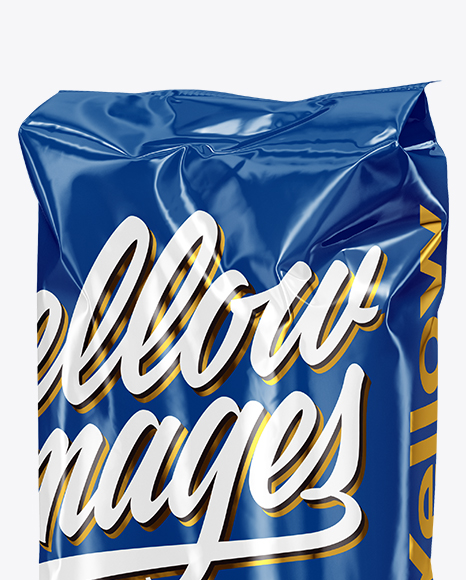 Glossy Food Bag Mockup PSD #2