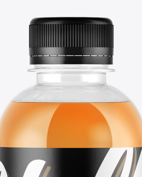 PET Drink Bottle Mockup PSD #1