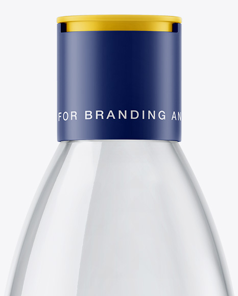 Clear Cosmetic Bottle Mockup PSD #2