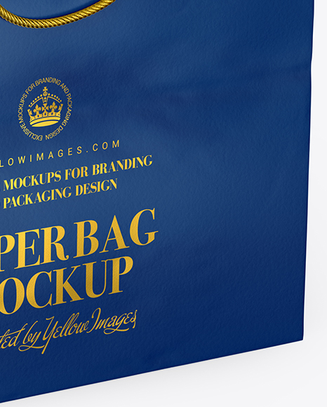 Download Square Matte Paper Bag Mockup In Bag Sack Mockups On Yellow Images Object Mockups