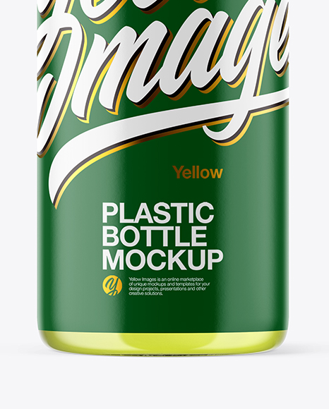 Clear Cosmetic Bottle Mockup PSD #1