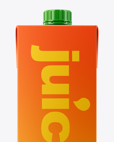 Juice Pack with Screw Cap Mockup PSD #2