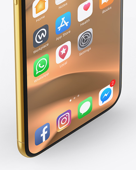 Download Mockup Whatsapp Iphone Psd Yellowimages