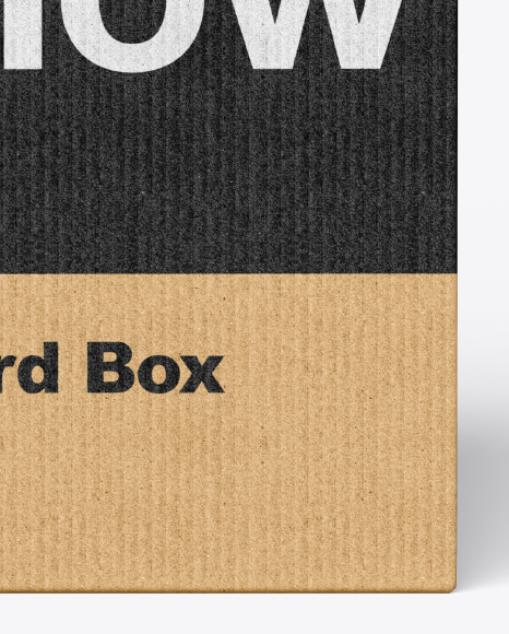 Box Mockup PSD #1
