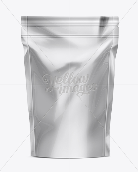 Download Stand Up Pouch With Zipper Mockup In Pouch Mockups On Yellow Images Object Mockups