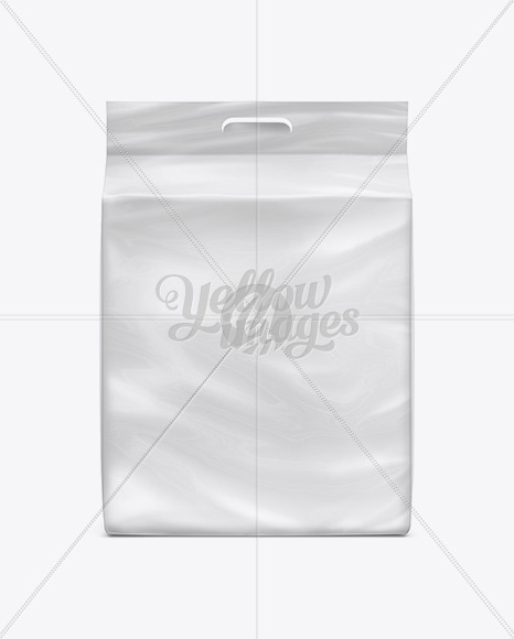 Download Large Diapers Package with Handle in Bag & Sack Mockups on Yellow Images Object Mockups