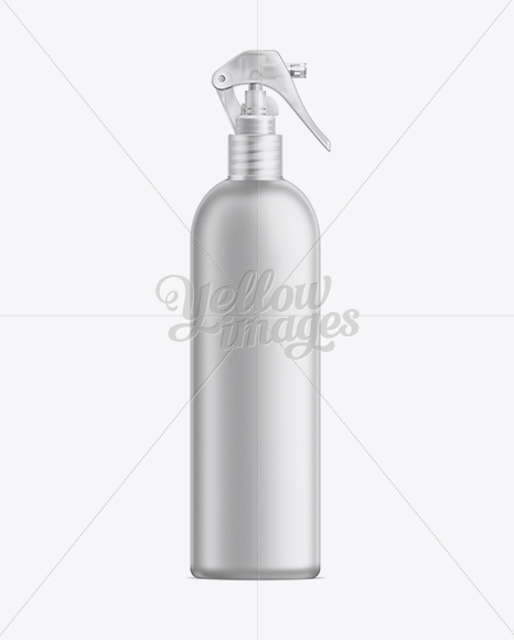 Download Plastic Trigger Bottle 500ml In Bottle Mockups On Yellow Images Object Mockups PSD Mockup Templates