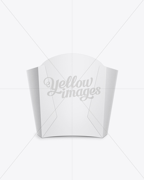 Paper French Fries Box   Small size PSD #1