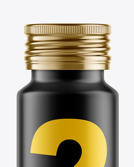 Matte Collagen Bottle Mockup PSD #1