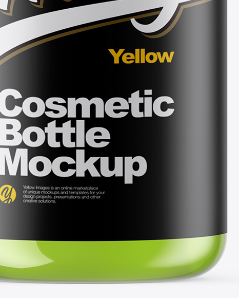 Cosmetic Bottle Mockup PSD #6