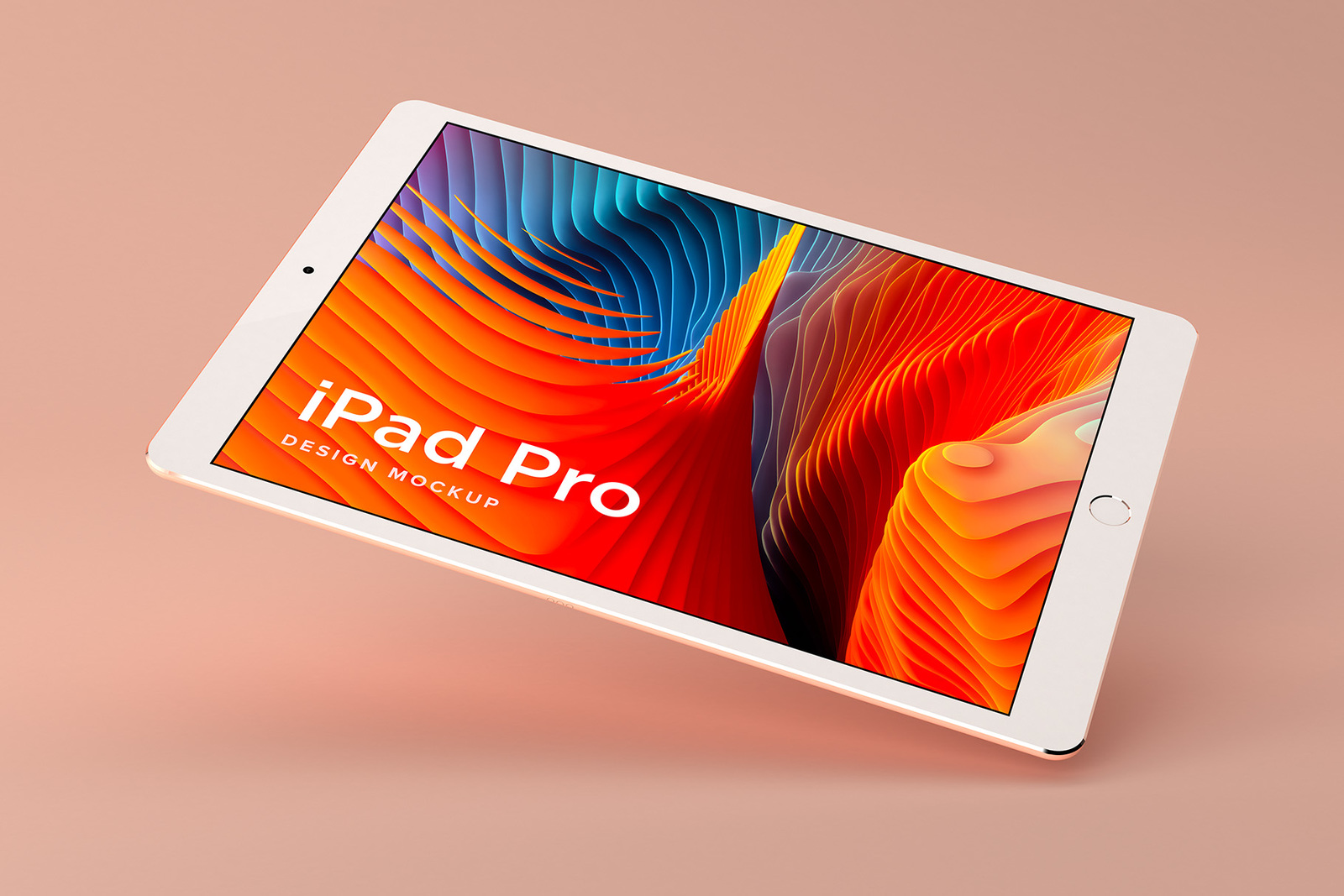 Ipad Pro Design Mockup In Device Mockups On Yellow Images Creative Store