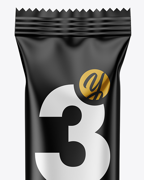 Matte Stick Sachet Mockup PSD #1