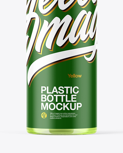 Clear Sport Bottle Mockup PSD #1