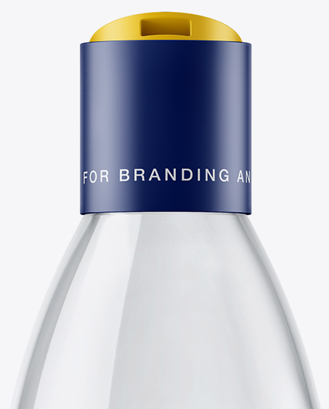 Clear Cosmetic Bottle Mockup PSD #1