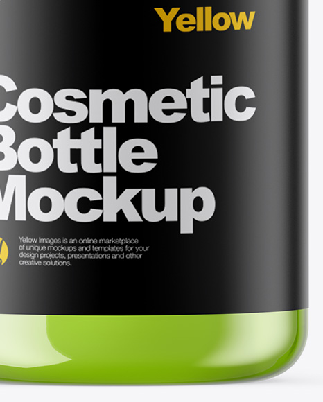 Cosmetic Bottle Mockup PSD #6