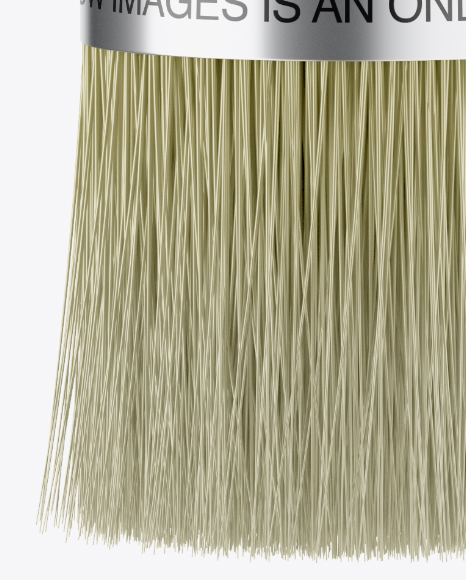 Brush Mockup PSD #6