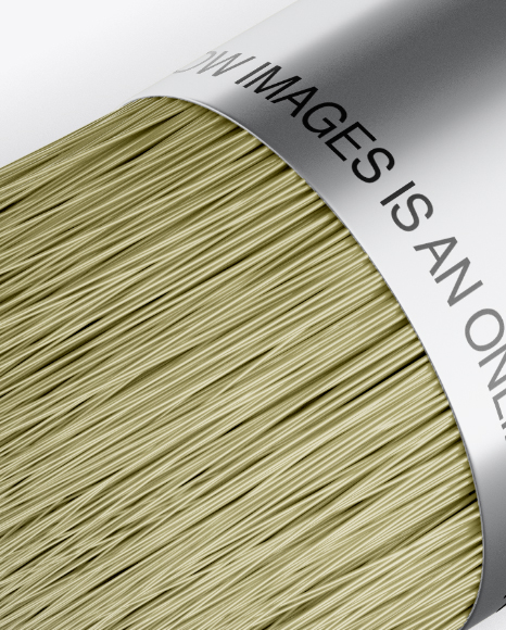 Brush Mockup PSD #6