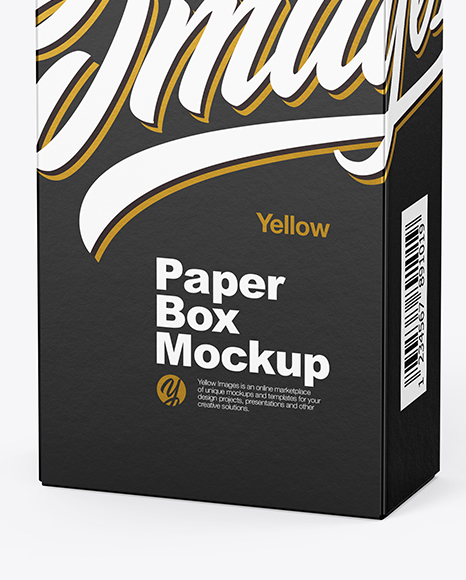 Paper Box Mockup PSD #1