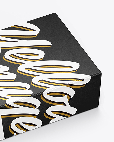 Paper Box Mockup PSD #1