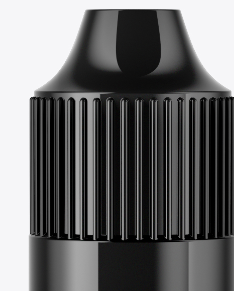 Glossy Dropper Bottle Mockup