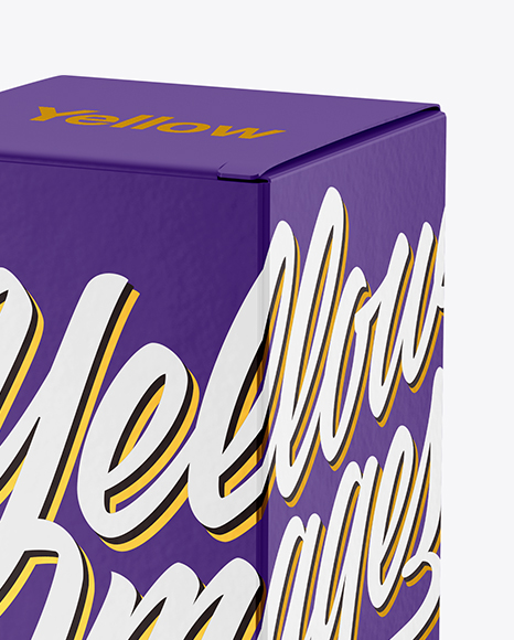 Paper Box Mockup PSD #2