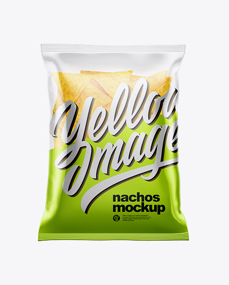 Download Clear Bag With Nachos Mockup In Bag Sack Mockups On Yellow Images Object Mockups PSD Mockup Templates