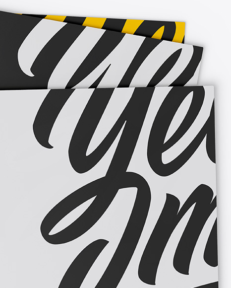 Three Business Cards Mockup PSD #1