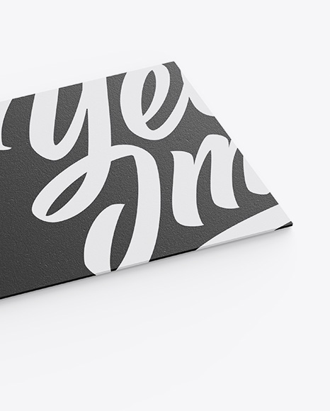 Textured Business Card Mockup PSD #1