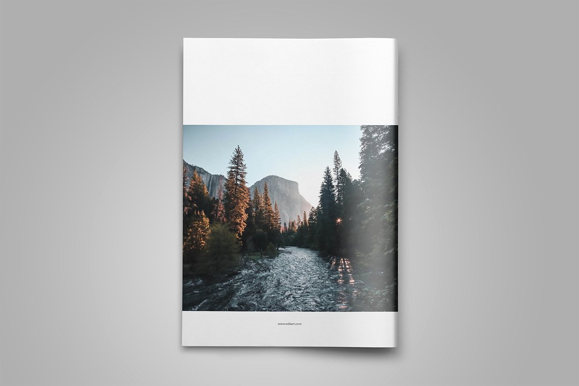 Photobook Template on Yellow Images Creative Store