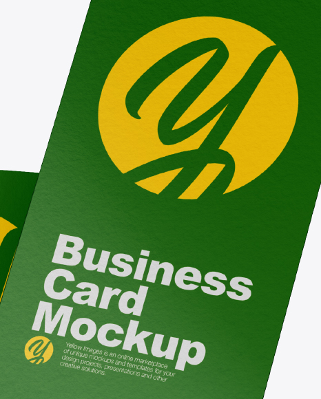 Textured Business Cards Mockup PSD #1