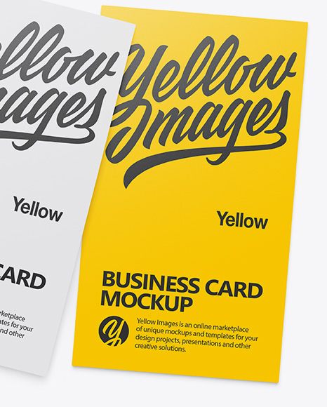 Three Business Cards Mockup PSD #1