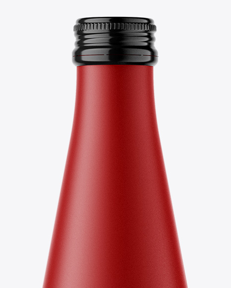 Matte Drink Bottle Mockup PSD #6