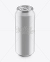 Download 500ml Matte Aluminium Can Mockup (High-Angle Shot) in Can Mockups on Yellow Images Object Mockups