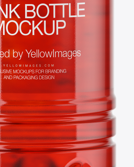 Download Pet Bottle With Red Juice Mockup In Bottle Mockups On Yellow Images Object Mockups Yellowimages Mockups