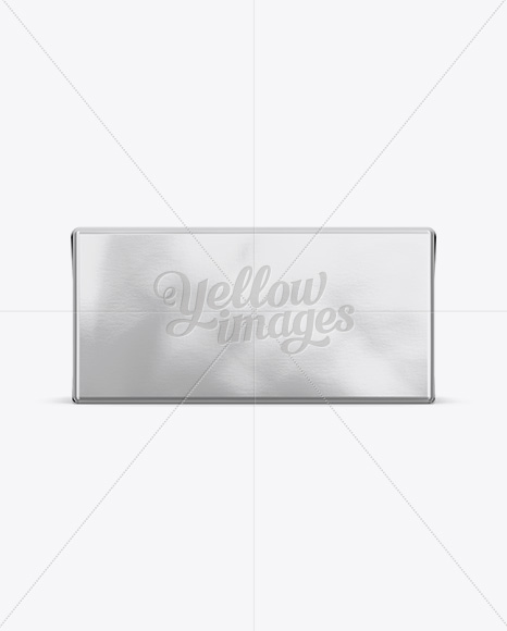 Download 250g Butter Block In Metallic Foil Wrap Mockup Front Top Side Views In Packaging Mockups On Yellow Images Object Mockups PSD Mockup Templates