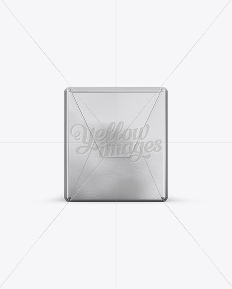 Download 250g Butter Block In Metallic Foil Wrap Mockup - Front ... Yellowimages Mockups