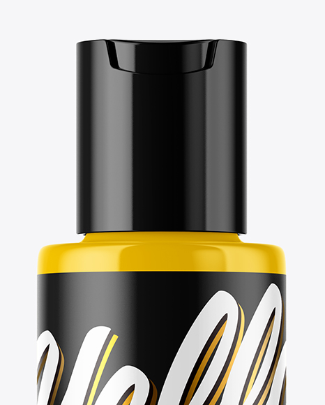 Glossy Cosmetic Bottle Mockup PSD #2