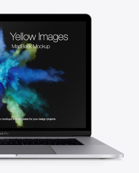 Download Macbook Pro 15 Mockup In Device Mockups On Yellow Images Object Mockups PSD Mockup Templates